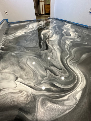 Metallic Epoxy Flooring - Deposit